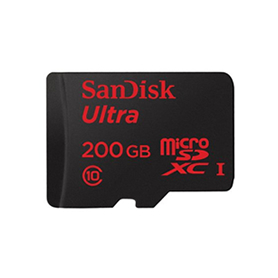 SanDisk 200GB MicroSD