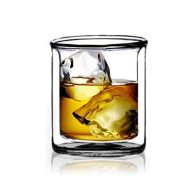 Double Wall Whiskey Glasses