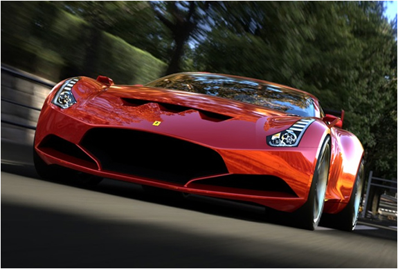  up with this stunning design study of a Ferrari 612 GTO