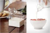 GLASS MILK CARTON | BY FRED & FRIENDS
