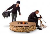 ZERO OUTDOOR FIREPLACE | BY AK47 DESIGN