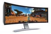 WORLDS FIRST CURVED DESKTOP MONITOR