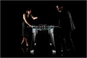 TECKELL KRYSTAL FOOTBALL TABLE
