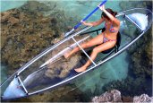 TRANSPARENT KAYAK