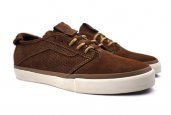 VANS VAULT VELOCITA BROWN SNEAKERS