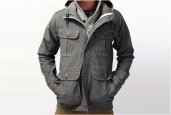 W+H WATERPROOF CHAMBRAY MOUNTAIN PARKA