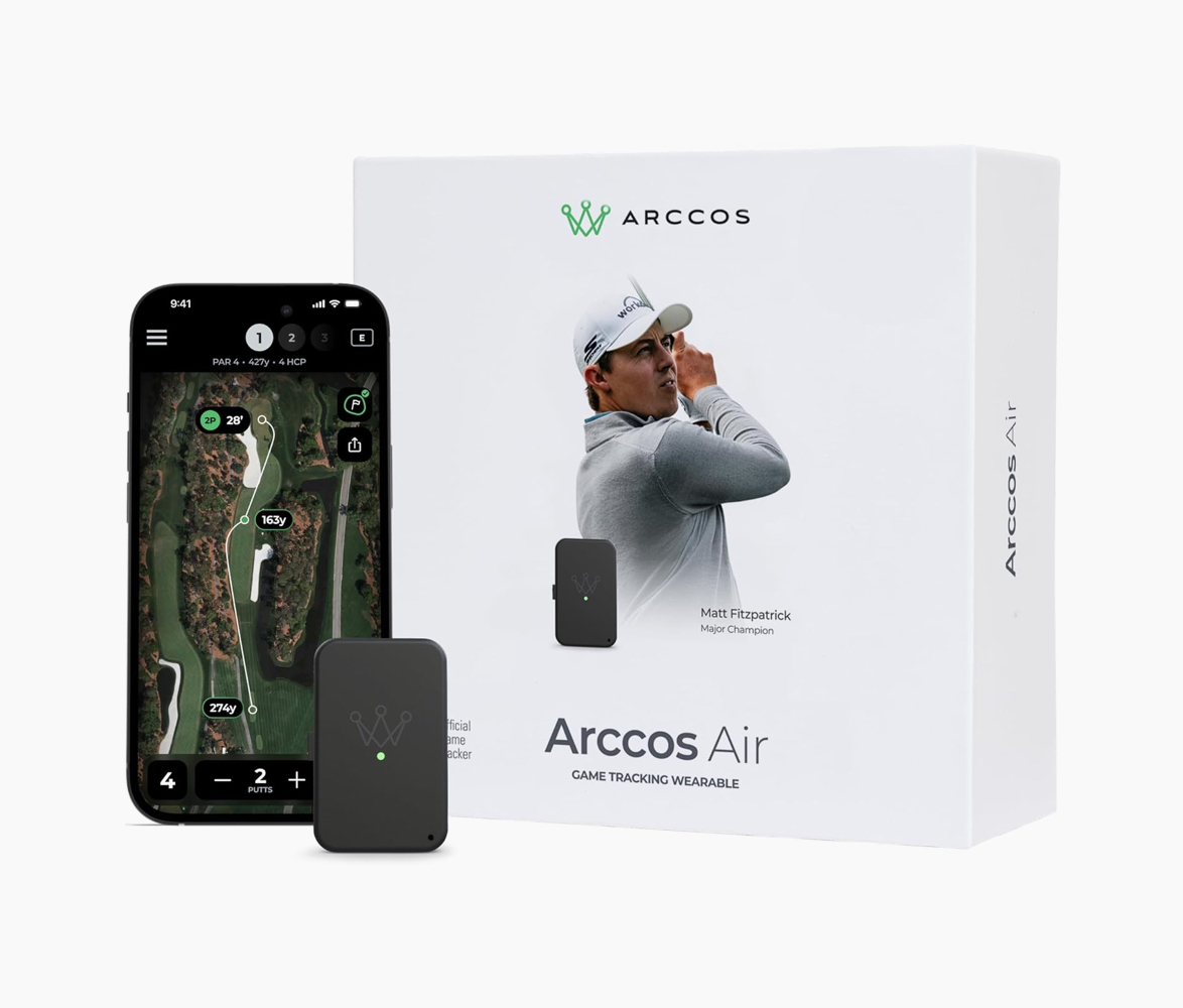 Arccos Air golf tracking