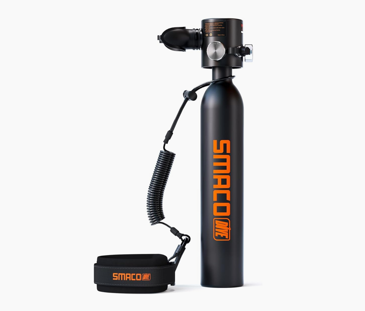 smaco cuba portable underwater air tank