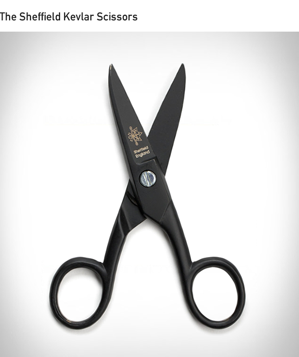 Klasse Embr Scissors & Tape Measure Gift Set Black