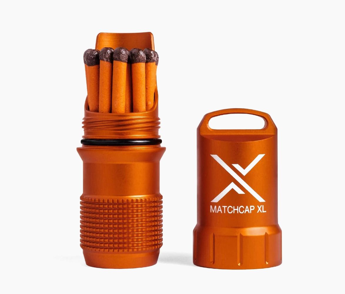 Exotac su geçirmez kibrit kutusu
