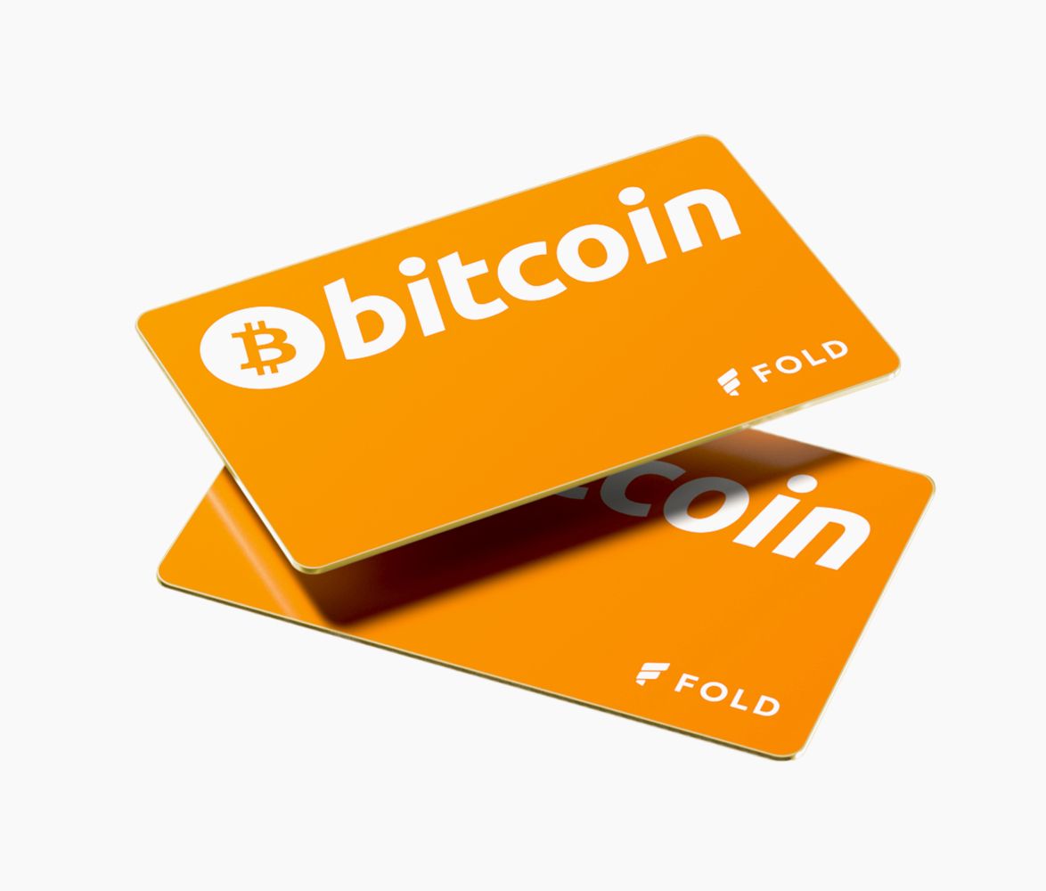 Fold Bitcoin hediye kartı