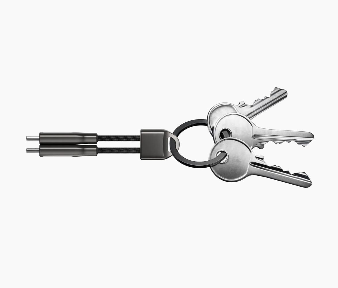Nomad Chargekey keychain cable charger