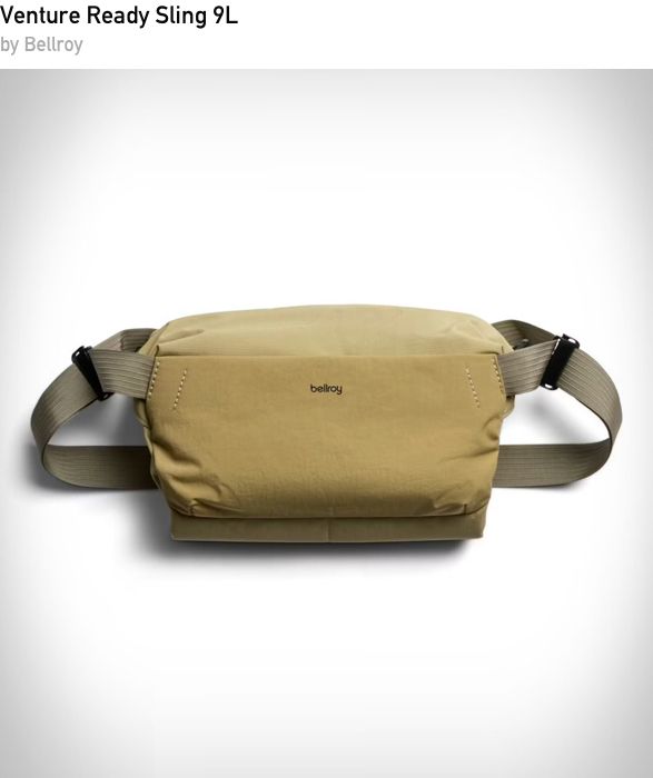 Bellroy Venture Ready sling çanta