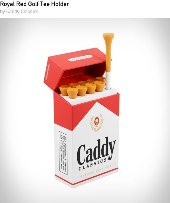 Caddy Classics golf tee holder