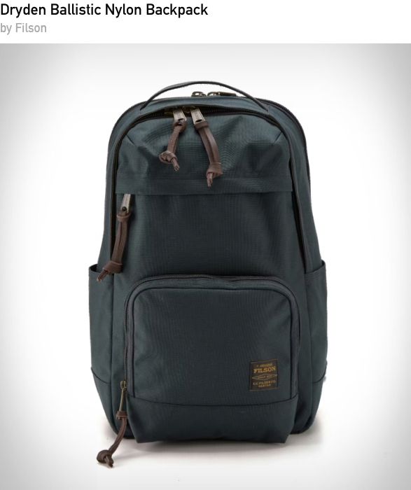Filson Dryden ballistic backpack