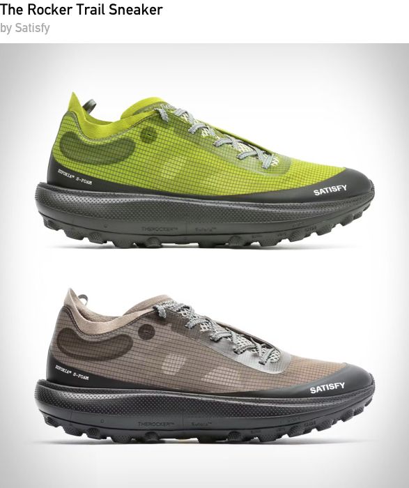 Satisfy The Rocker trail sneaker