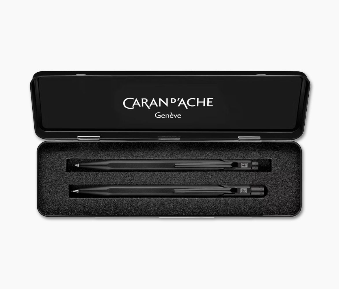 Caran Dache pen pencil set