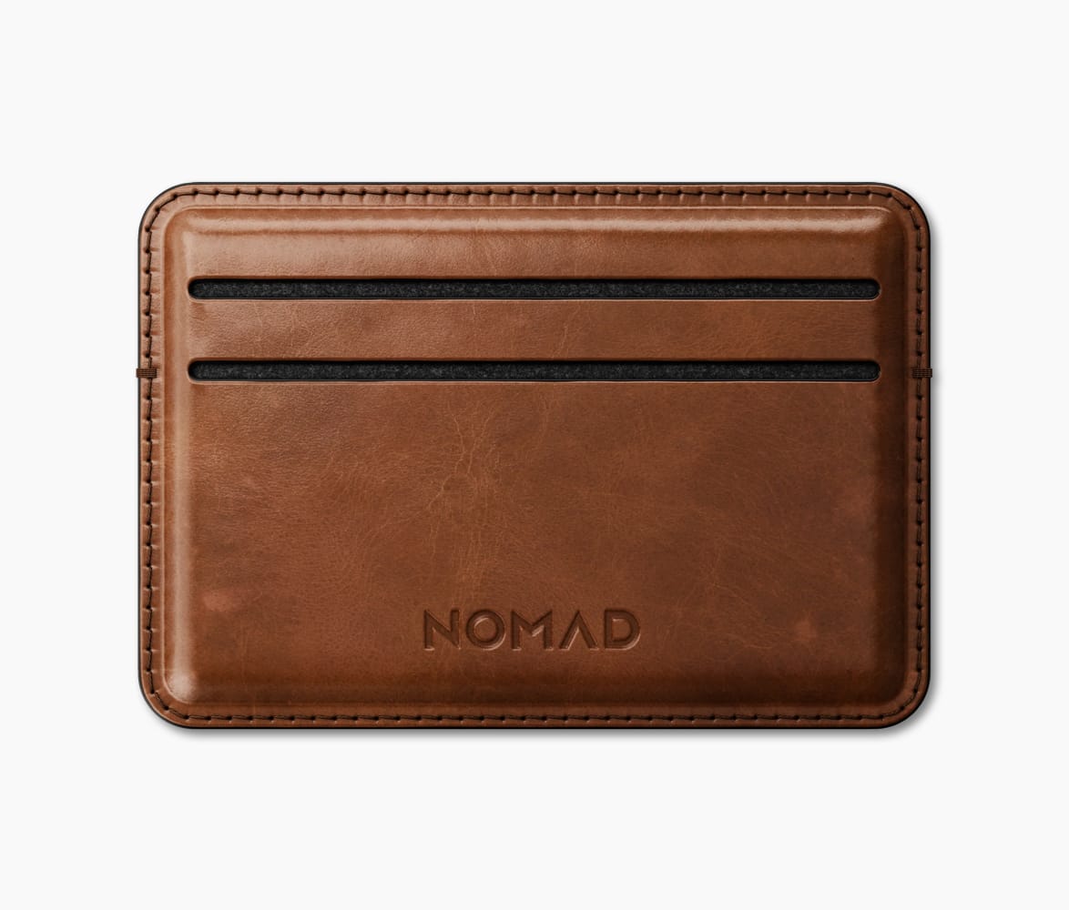 Nomad leather wallet