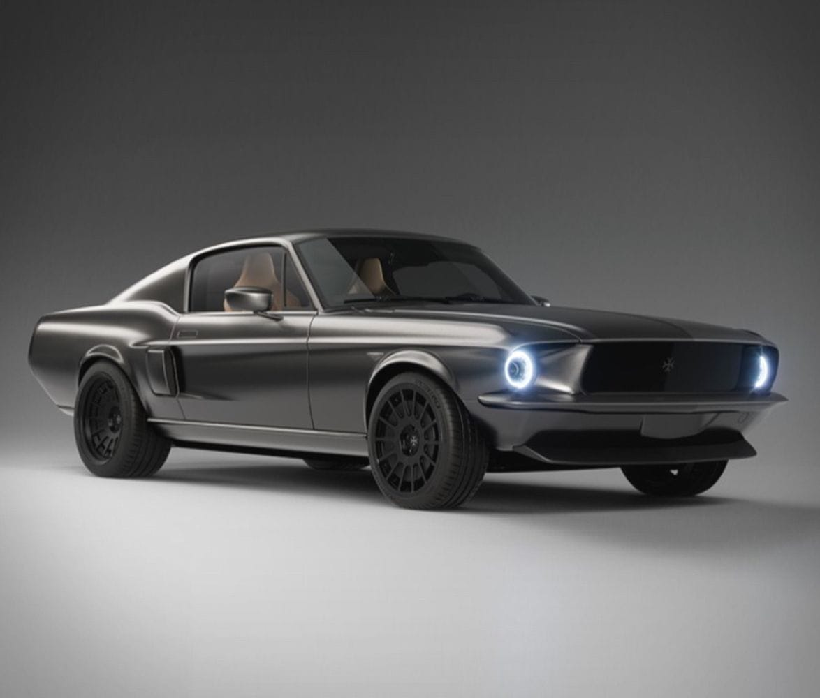 Charge electric mustang restomod