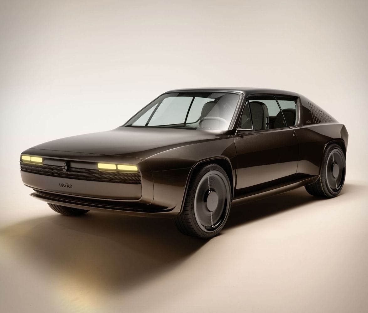 Renault R17 electric restomod