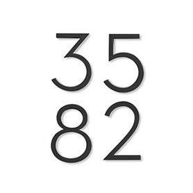 Neutra House Numbers