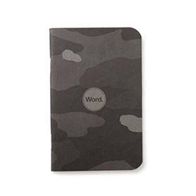 Word Notebooks Stealth Camo