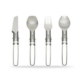 Titanium Folding Utensils