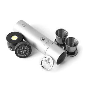 Flask with Built-in Flashlight
