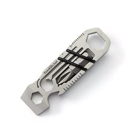 Ratcheting Keychain Multitool