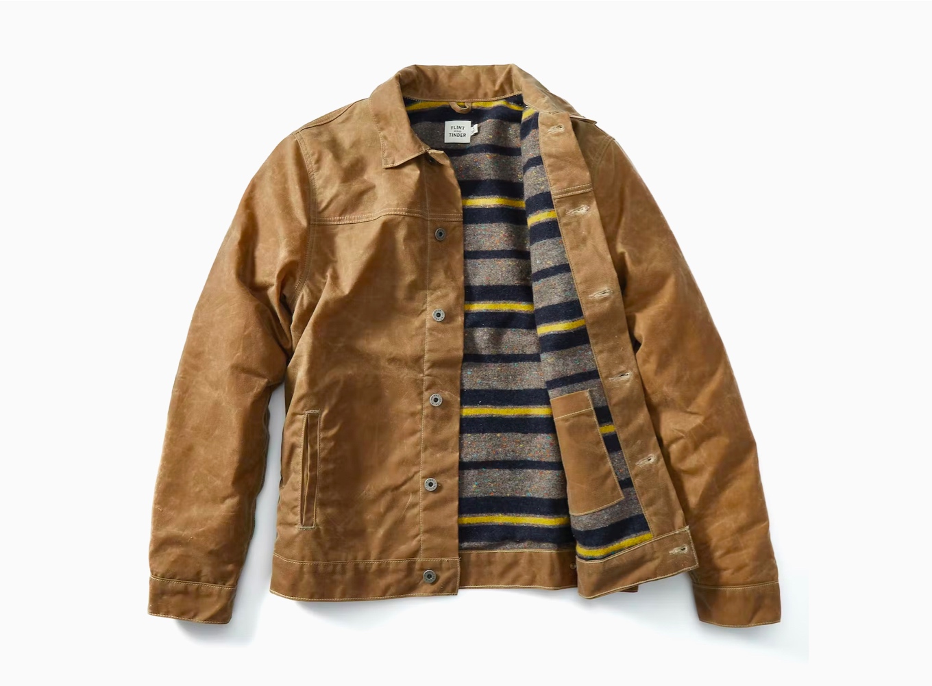 WAXED TRUCKER JACKET - Image