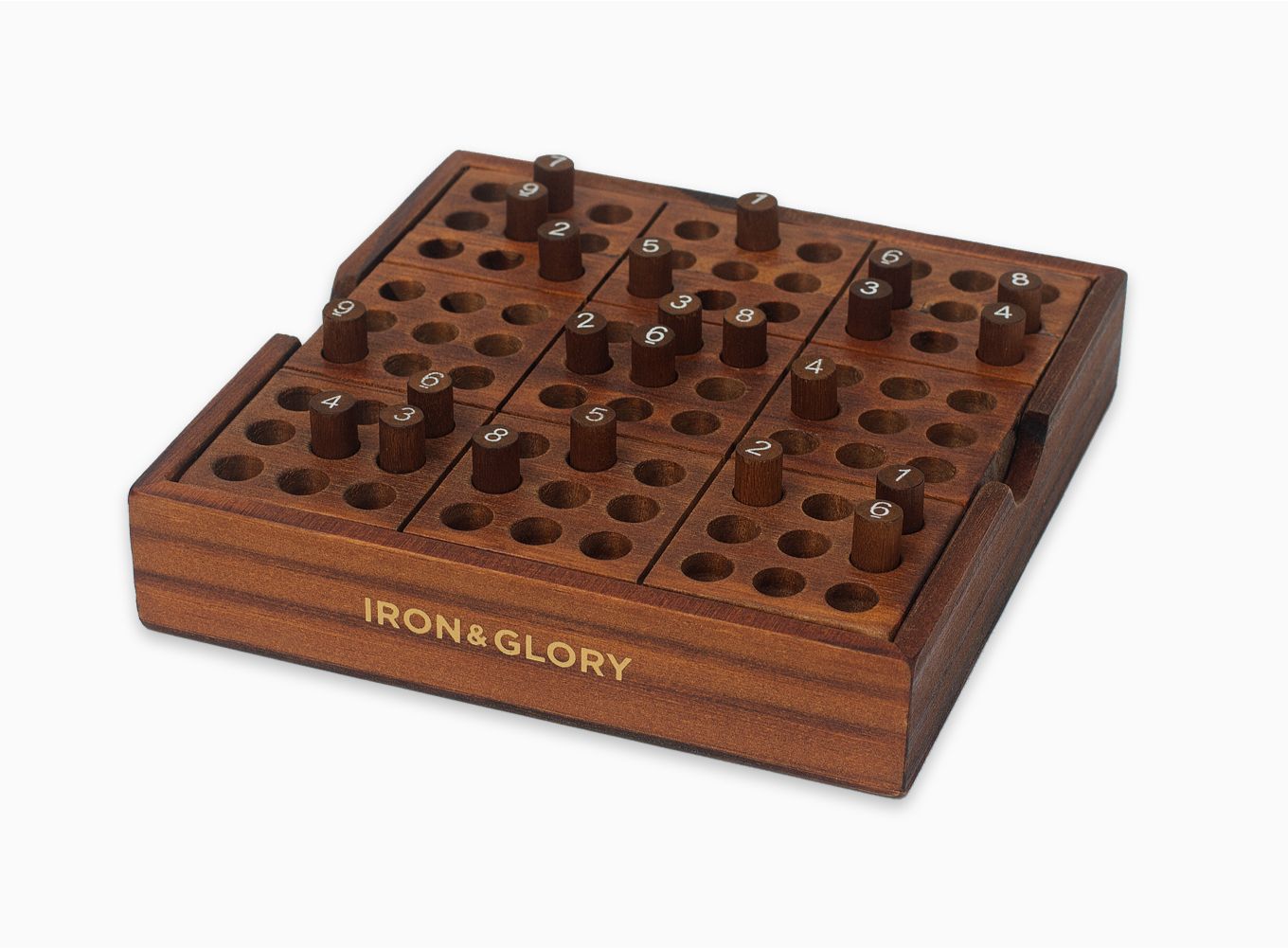 WOODEN SUDOKU BOARD GAME - Image