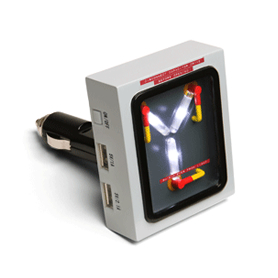 Flux Capacitor USB Car Charger