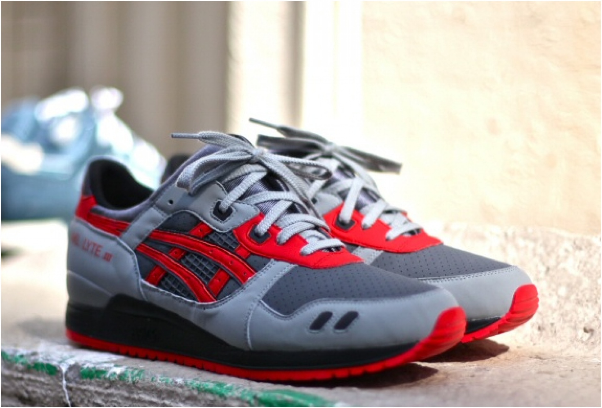 Ascics Gel Lyte Iii Super Red By Ronnie Fieg