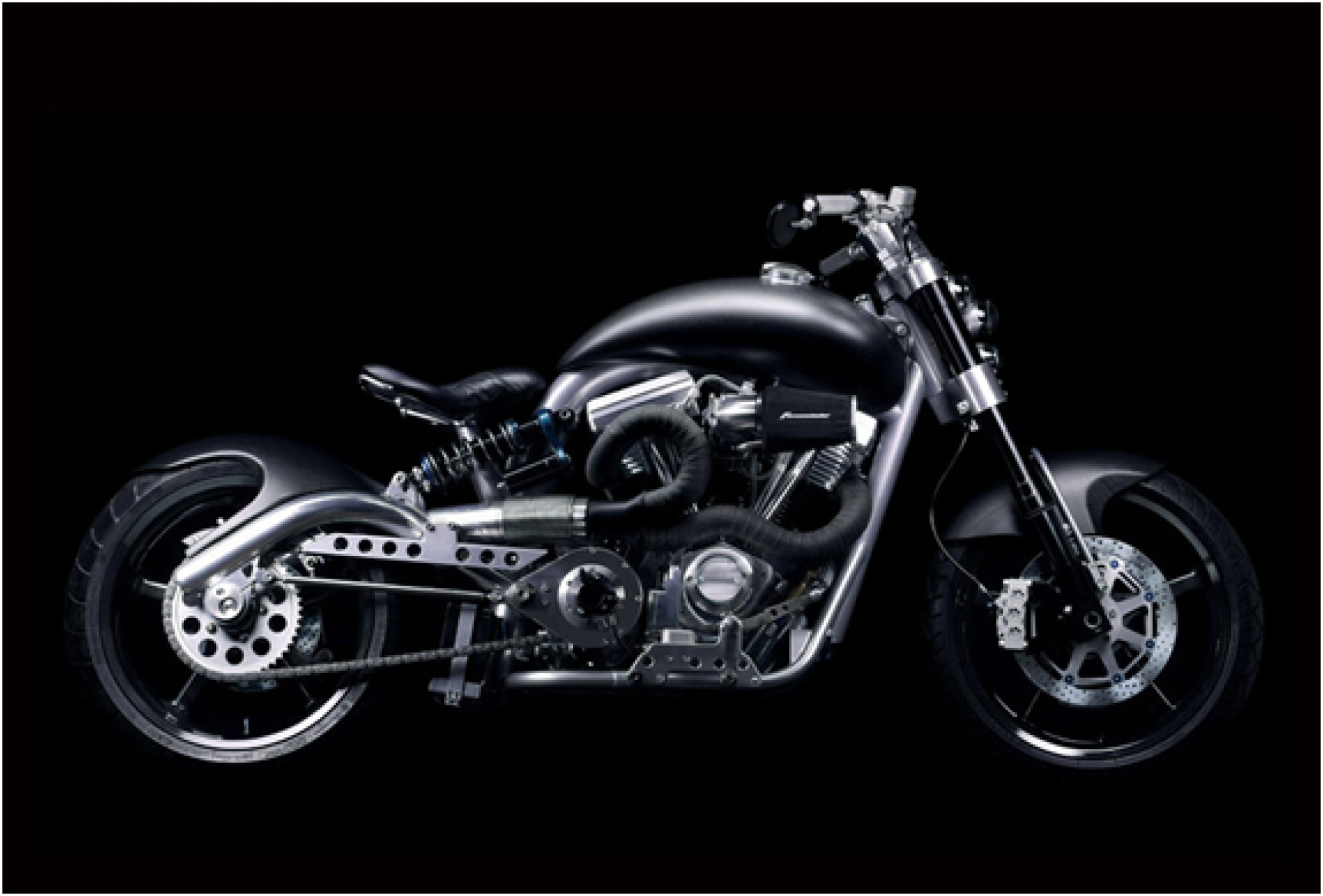 Hellcat Combat Motorcycle By Confederate | Image