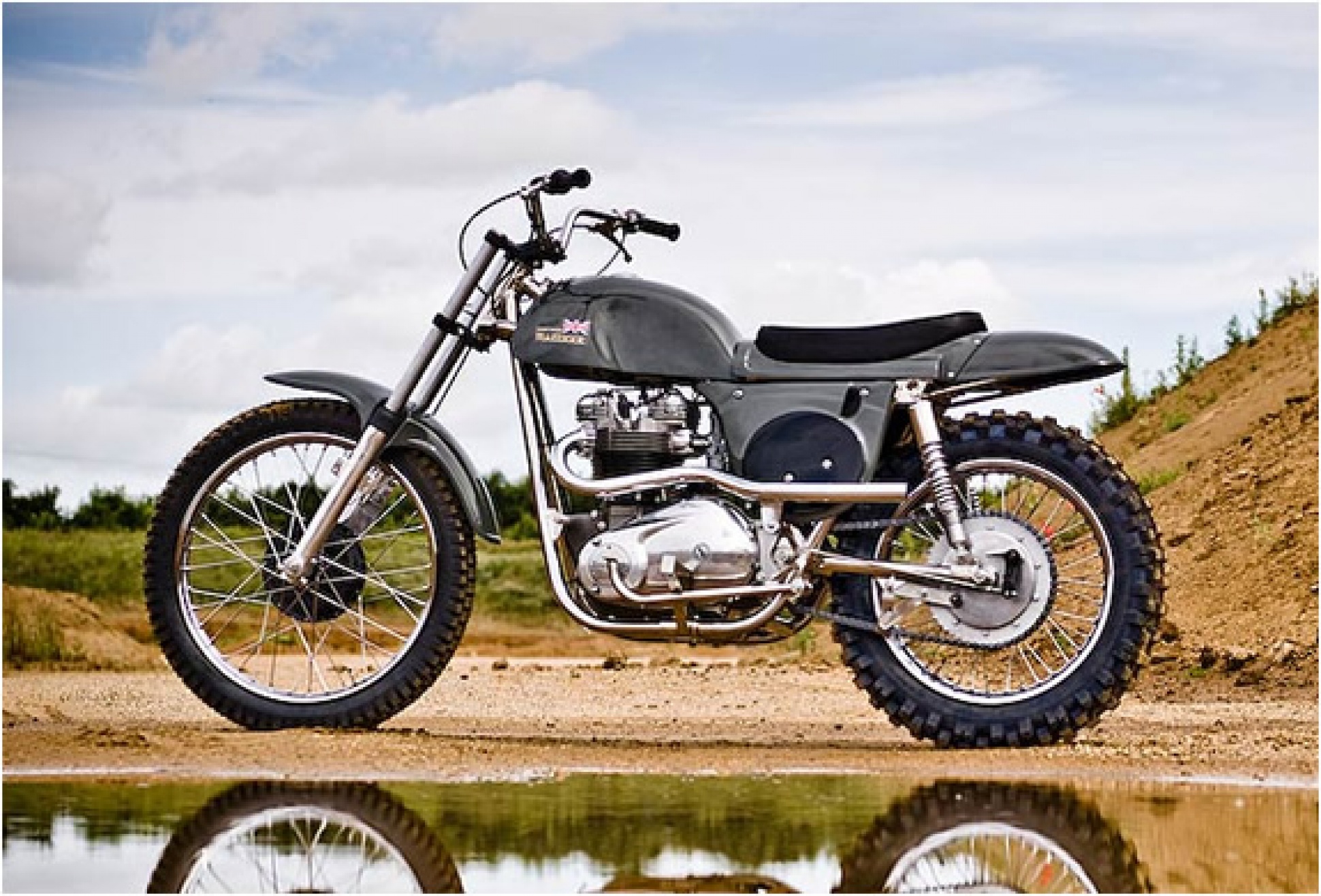 Limited Edition Steve Mcqueen Metisse Motorcycle Replica