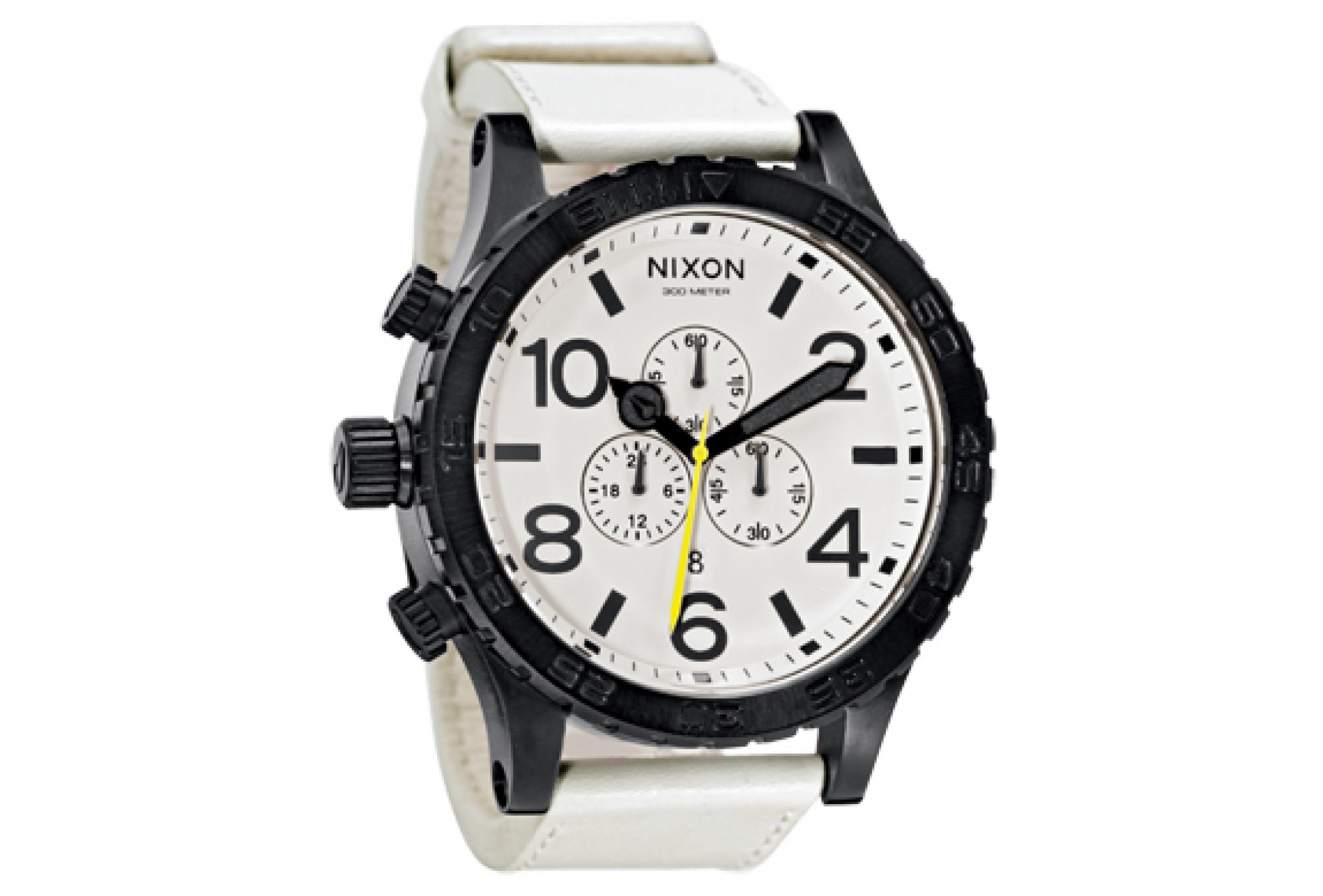 国産品 Nixon 51-30 Chrono Leather Watch 時計