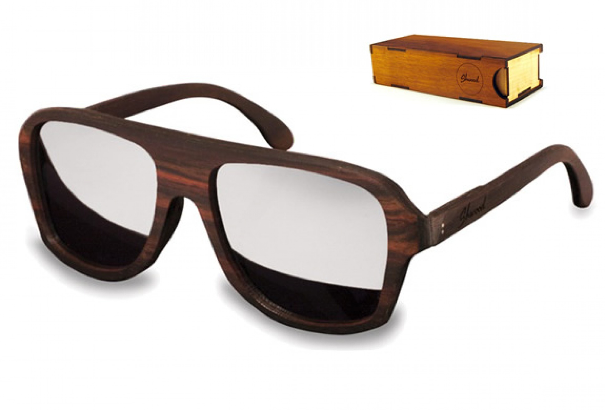 Ashland Aviator Sunglasses By Shwood