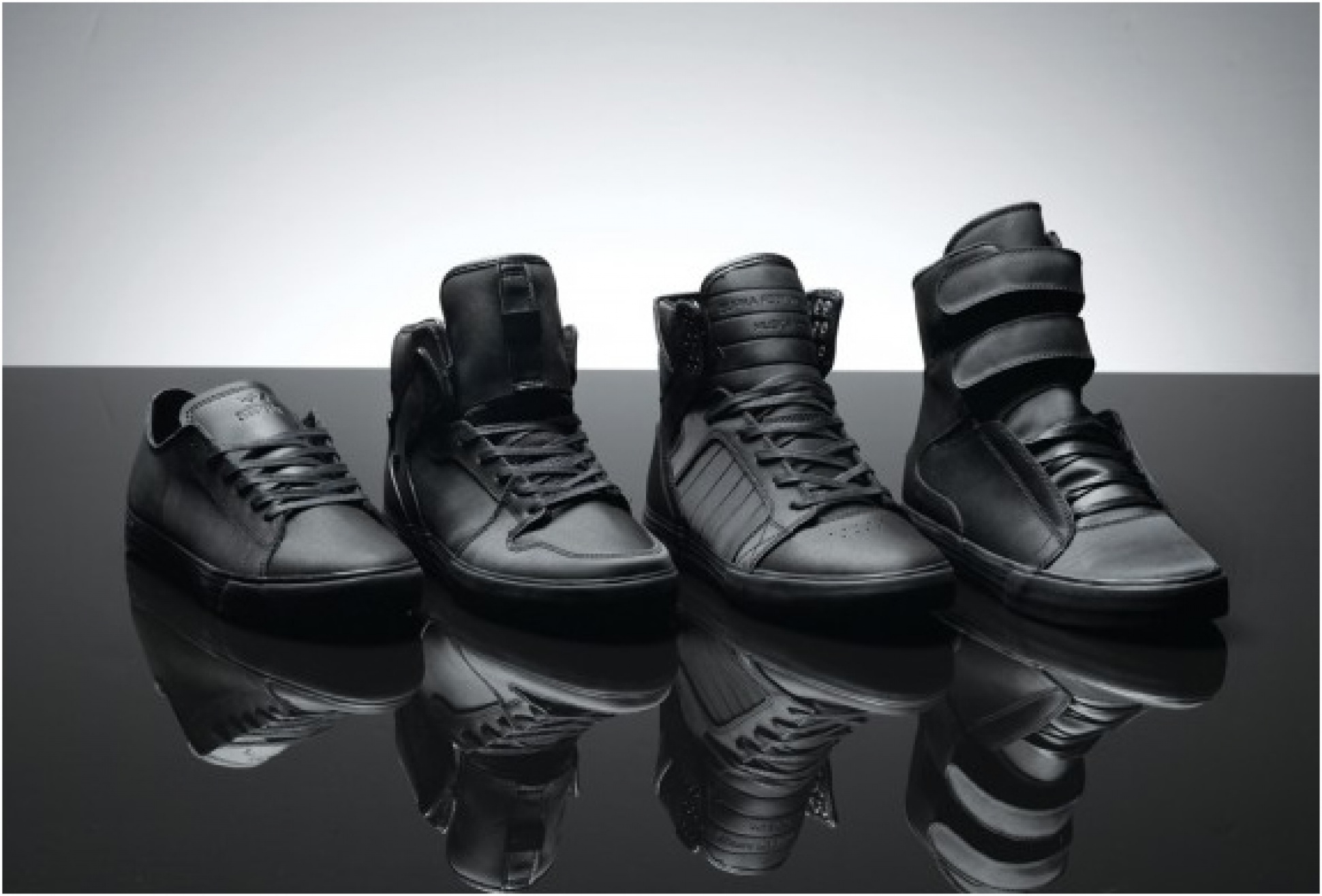 Supra skytop red carpet edition black skate shoes new arrivals