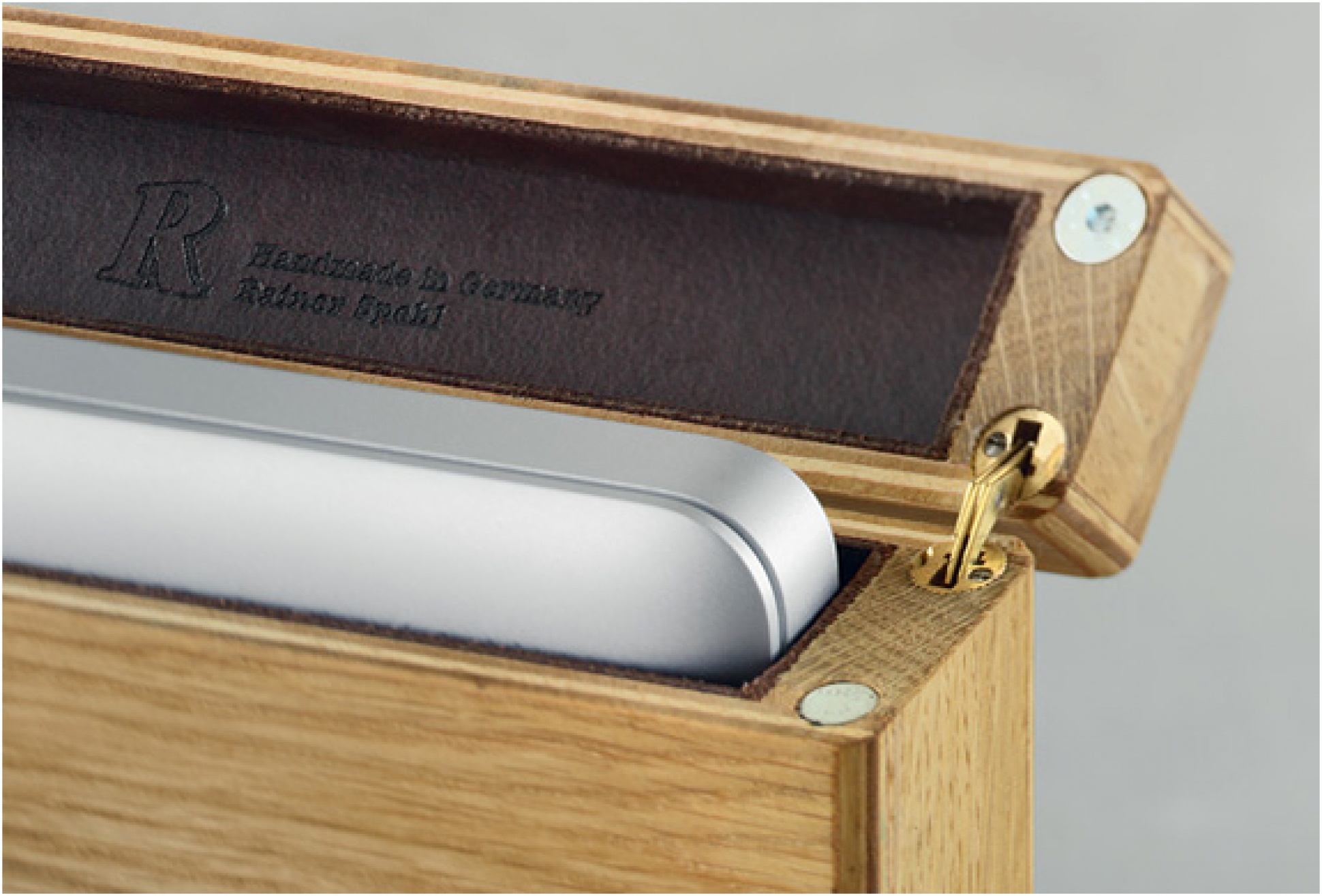 Wooden Laptop Case For Macbook By Rainer Spehl