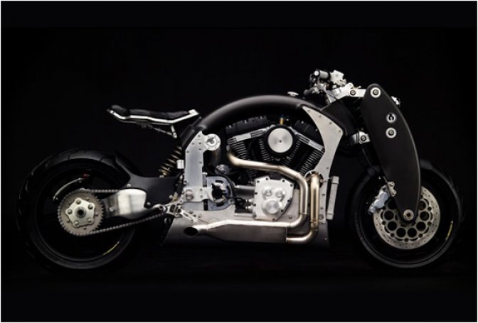 B120 WRAITH | BY CONFEDERATE MOTORCYCLES - Image