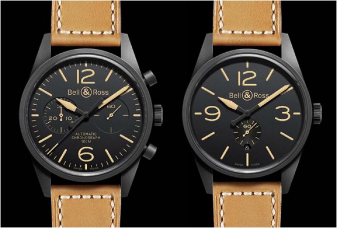 BELL & ROSS VINTAGE BR CARBON SERIES - Image