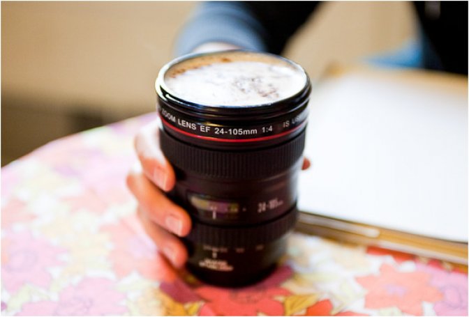 CAMERA LENS MUG - Image