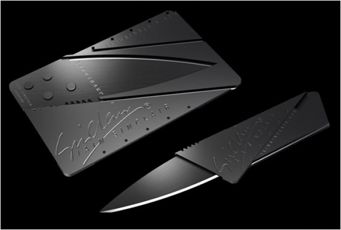 CARDSHARP POCKET KNIFE | BY IAN SINCLAIR DESIGN - Image