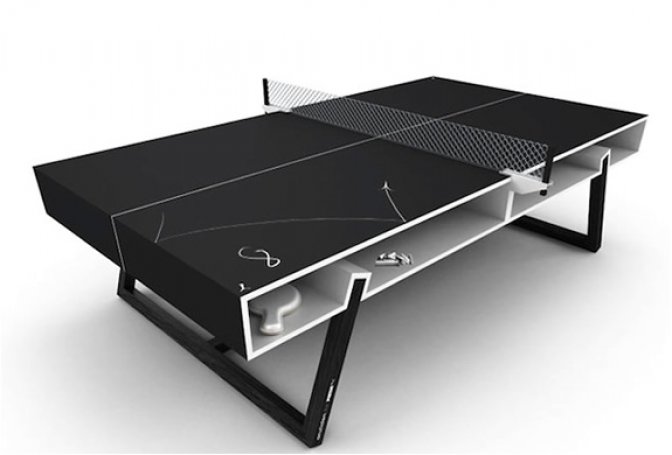 CHALK PING PONG TABLE BY PUMA - Image