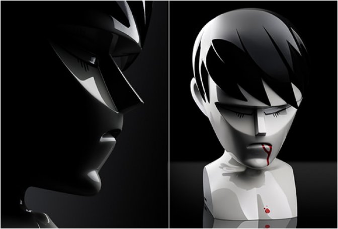 EYES OF FEAR COARSE BUST DUO | BY COARSE TOYS - Image