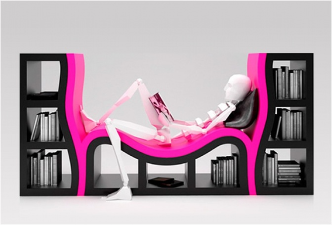 CONSOLE BOOKSHELF | BY FUNKTIONAL FURNITURE - Image