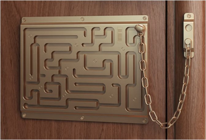 DEFENDIUS LABIRINTH DOOR CHAIN - Image