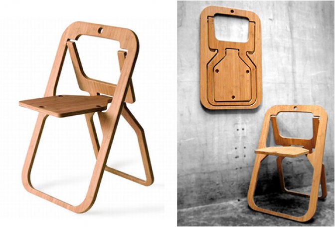 DESILE FOLDING CHAIR | BY CHRISTIAN DESILE - Image