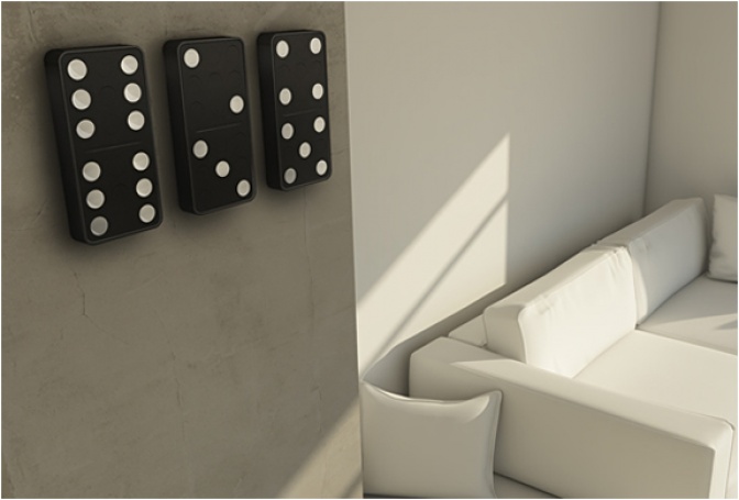 DOMINO CLOCK | BY CARBON - Image
