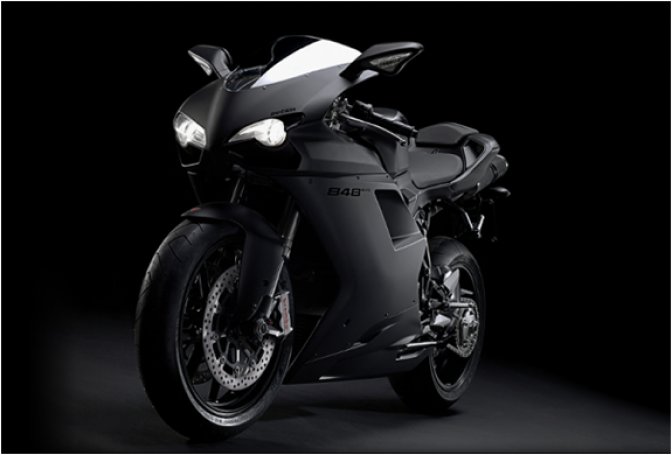 DUCATI 848EVO DARK SUPERBIKE - Image